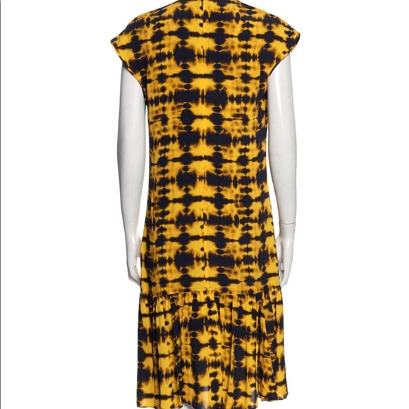 Proenza Schouler Tie Dye Short Sleeve Dress - Picture 2 of 8